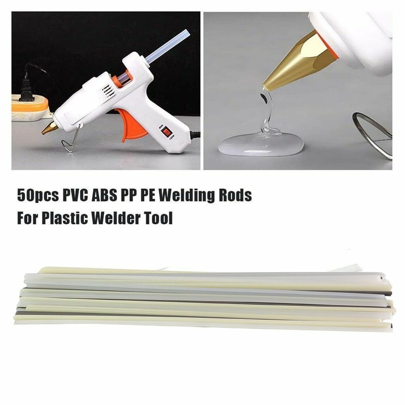 50pcs Plastic Welding Rods ABS/PP/PVC/PE Welding Sticks For Plastic Gun Welder gallery