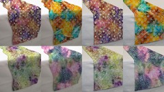 Batik Tie Dye Table Runner (4 Patterns Available)