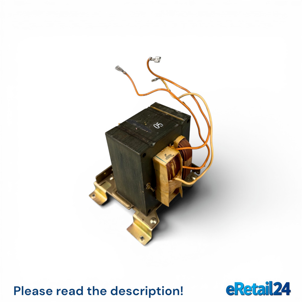 ✅𝙏𝙚𝙨𝙩𝙚𝙙 Whirlpool Microwave Transformer (120V, 60Hz) 8204844 WPW10136726