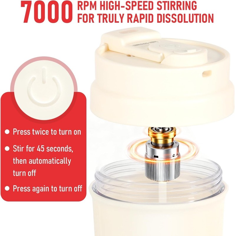 Office Automatic Electric Self Stirring Mug Cup Mixing Coffee Milk Tea Beer US gallery