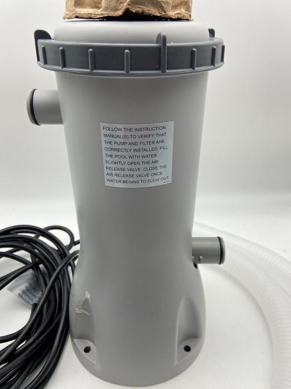Bestway Flowclear Pool Pump #58388E - 1,000 Gallon Filter Pump gallery