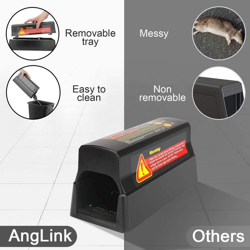 Electronic Rat Trap Victor Control Mouse Killer Pest Mice Electric Rodent Zapper gallery