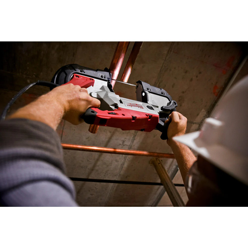 Milwaukee 6232-81 Corded Deep Cut Variable Speed Band Saw Kit - Recon gallery