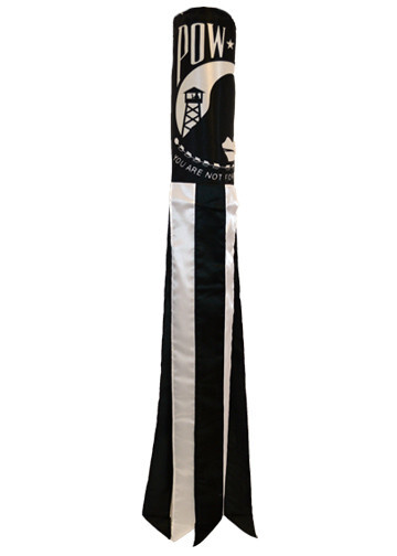 5ft POW MIA Windsock Long Super Shiny Military Windsock gallery