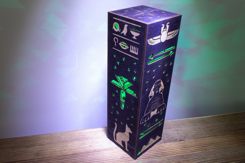Sphinx Pyramid Night Lamp | Ancient Egypt Design Lantern gallery