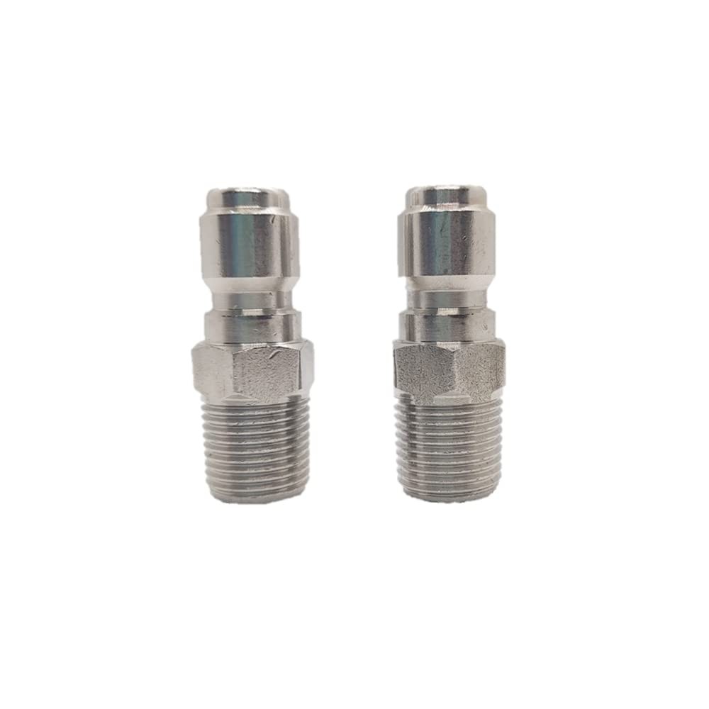 Flylock Stainless Steel Pressure Washer Coupler,Quick Connect Plug,3/8 Inch M... gallery