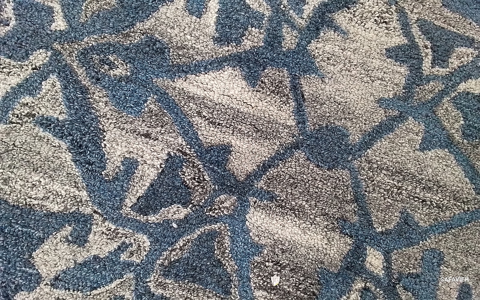GREY / BLUE 5'-0" x 8'-0" Back Stain Rug, Reduced Price 1172792737 ABT608F-5 gallery