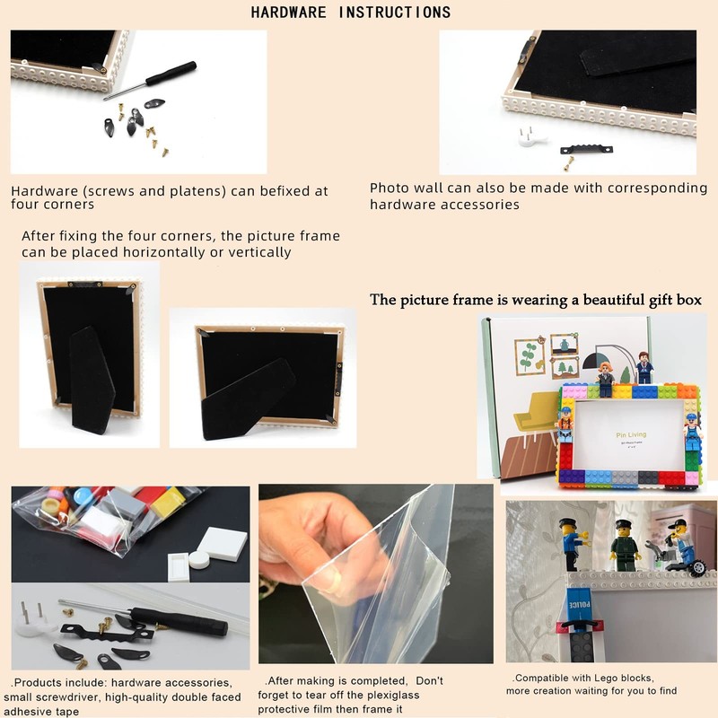 Fun Creative Picture Frame Wall/Tabletop Photo Frame Gift Home Decor (Pic-08) gallery