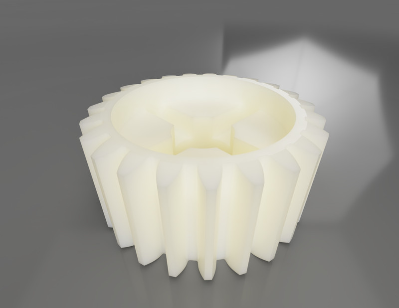 CAME E1000 Gear Compatible Replacement Nylon PA6 3D Printed gallery