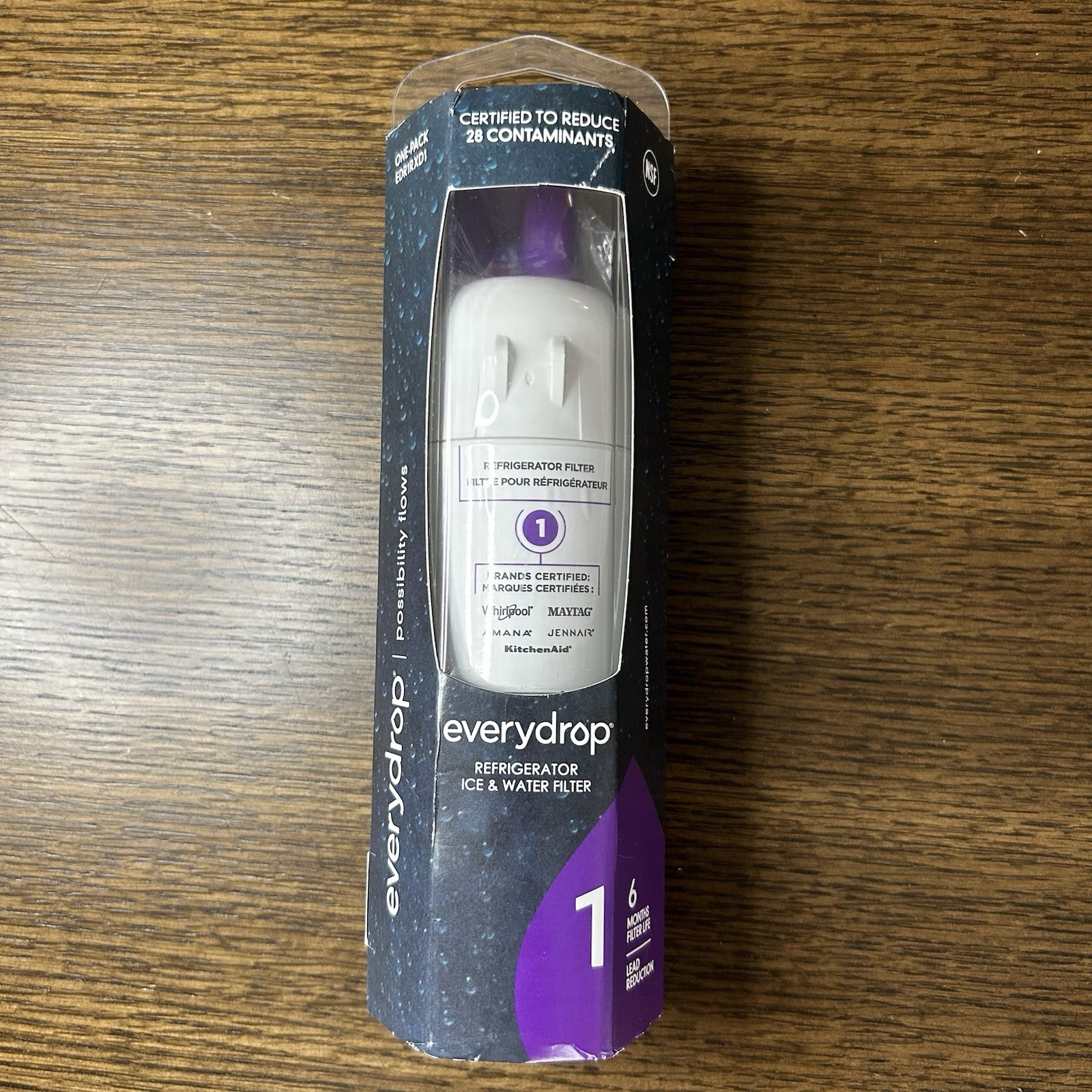 EveryDrop Refrigerator Ice & Water Filter - White - EDR1RXD1 New gallery