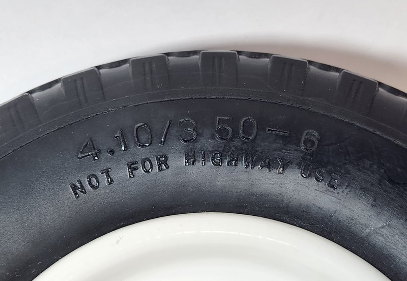 12-Inch Flat Free Solid Polyurethane Tire for Trailers & Carts gallery