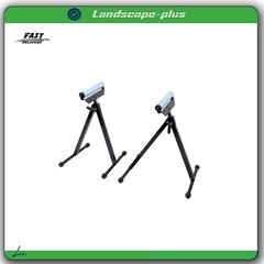 2PCS Roller Support Stand 132 Lbs Load Capacity, 26-3/4″ to 42-1/5″ Black