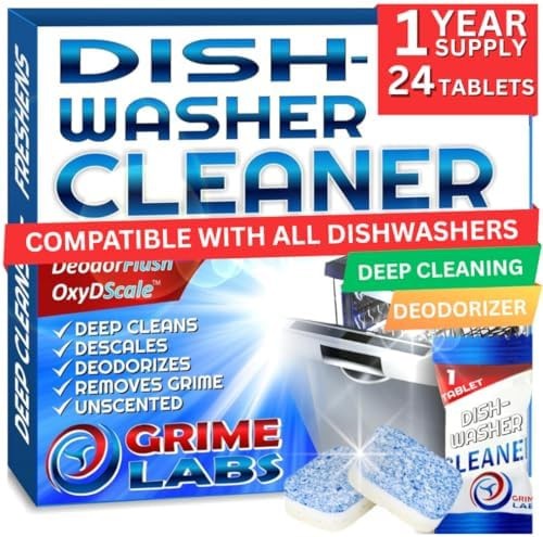 Washing Machine & Dishwasher Cleaner Tablets Bundle – 12-Month Supply | Deep ... gallery