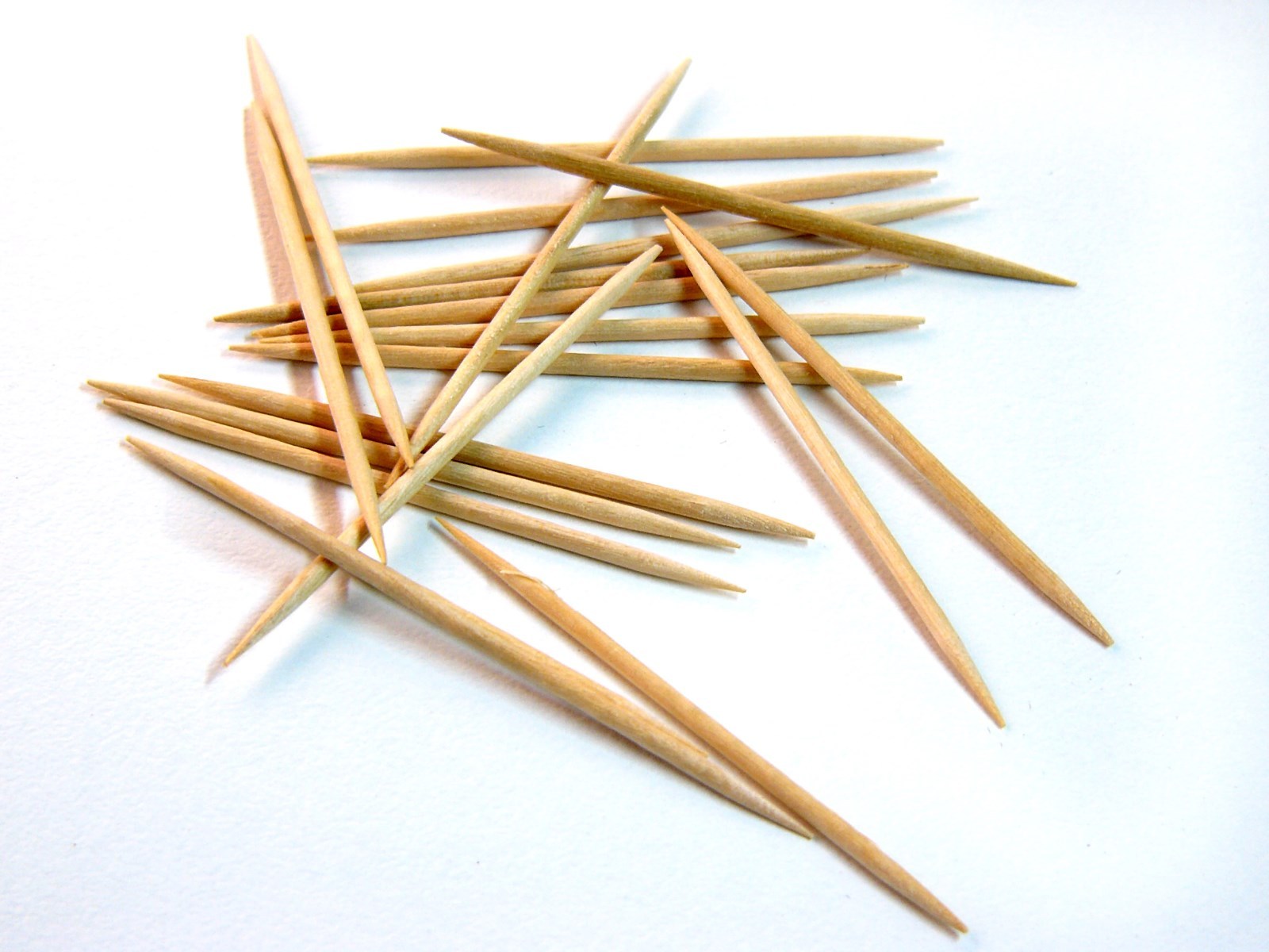 800 Round pointed Birch WOOD TOOTHPICKS No Additives ALL natural wooden DIAMOND gallery