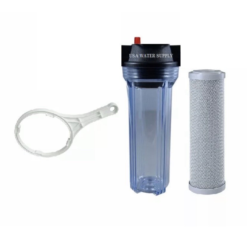 For CCI-10-CLW Forest River Waterpur Water Filter Housing Canister 10" NEW gallery