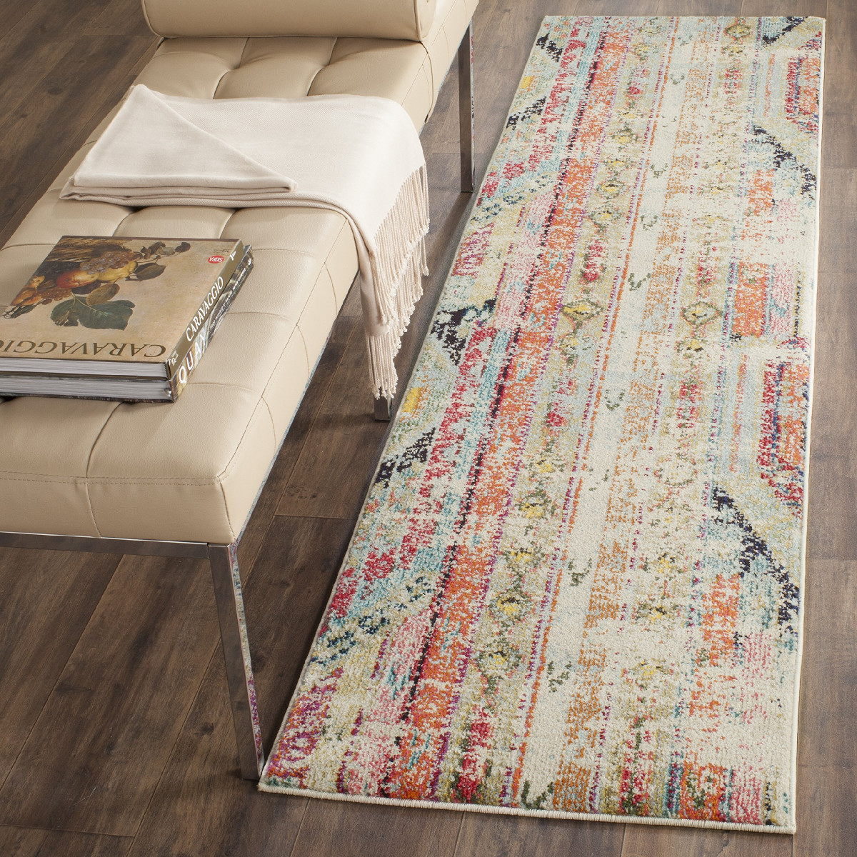 Safavieh Monaco Collection Runner Rug - 22 X 6 Multi Boho Chic Tribal gallery