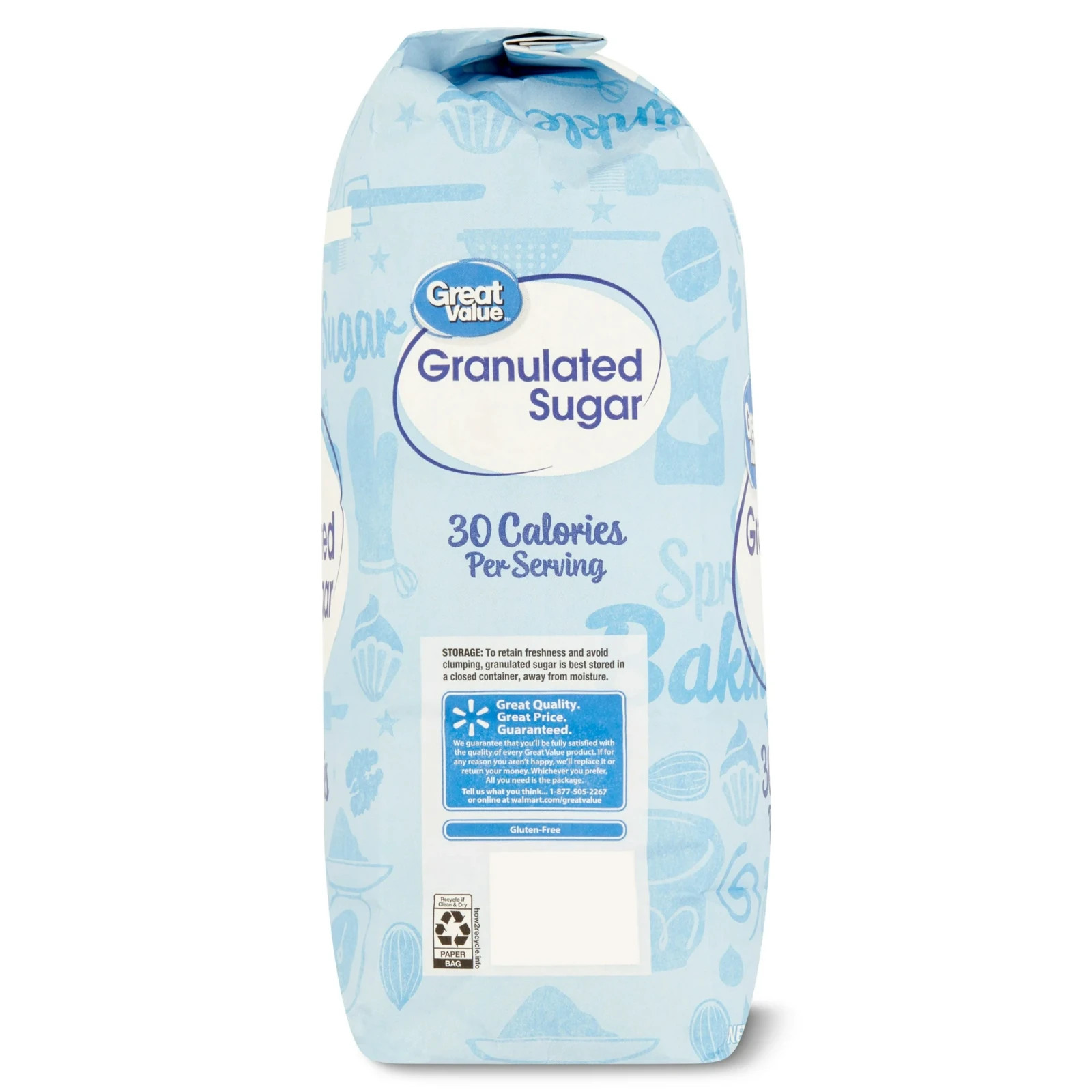 Great Value Pure Granulated Sugar, 10lb free and fast Shipping gallery