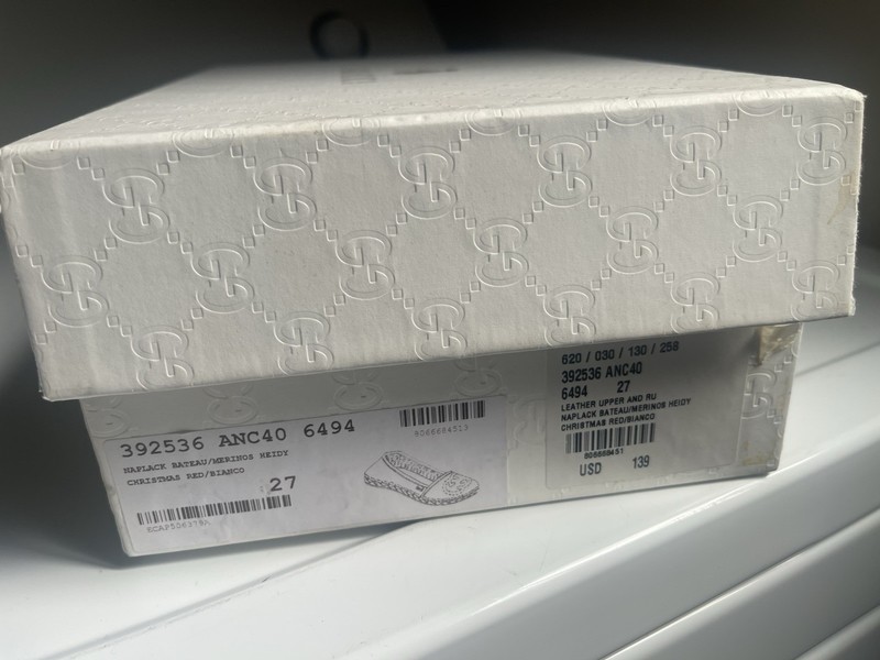 Authentic Gucci Kids Empty Storage Gift Box (Box Only) Shoes 11x7.25x4.25” gallery