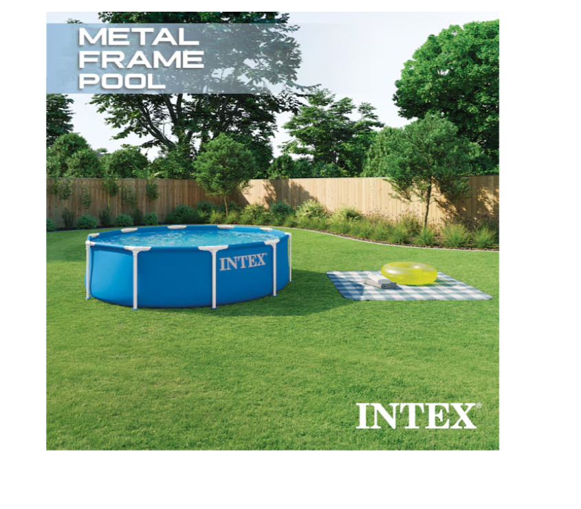 Intex 28200EP 10Ft X 30In Metal Frame Above Ground Swimming Pool Pool Only gallery