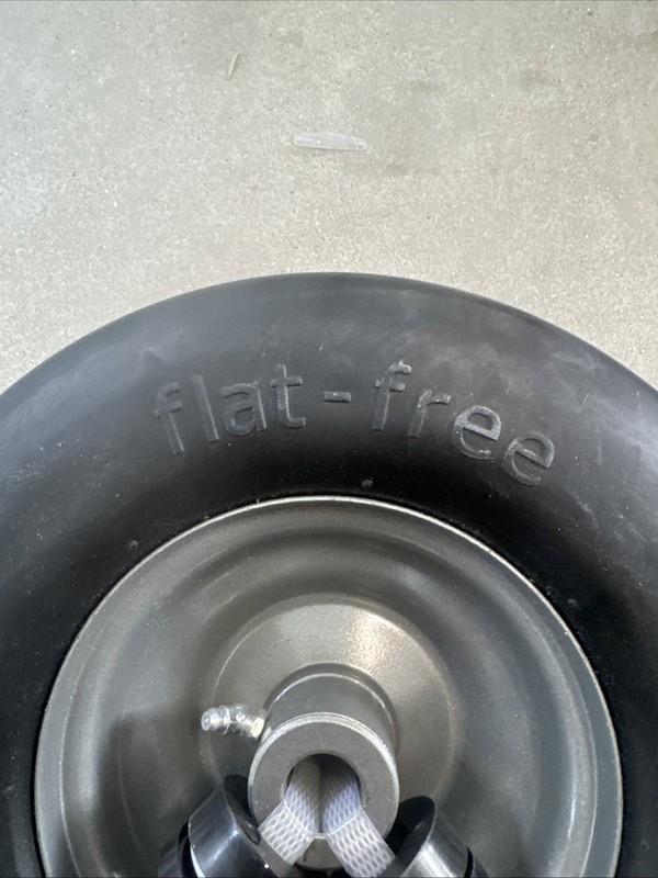 11”x4”-5” Universal Flat Free Zero Turn Front Wheel Assembly Smooth Tread gallery