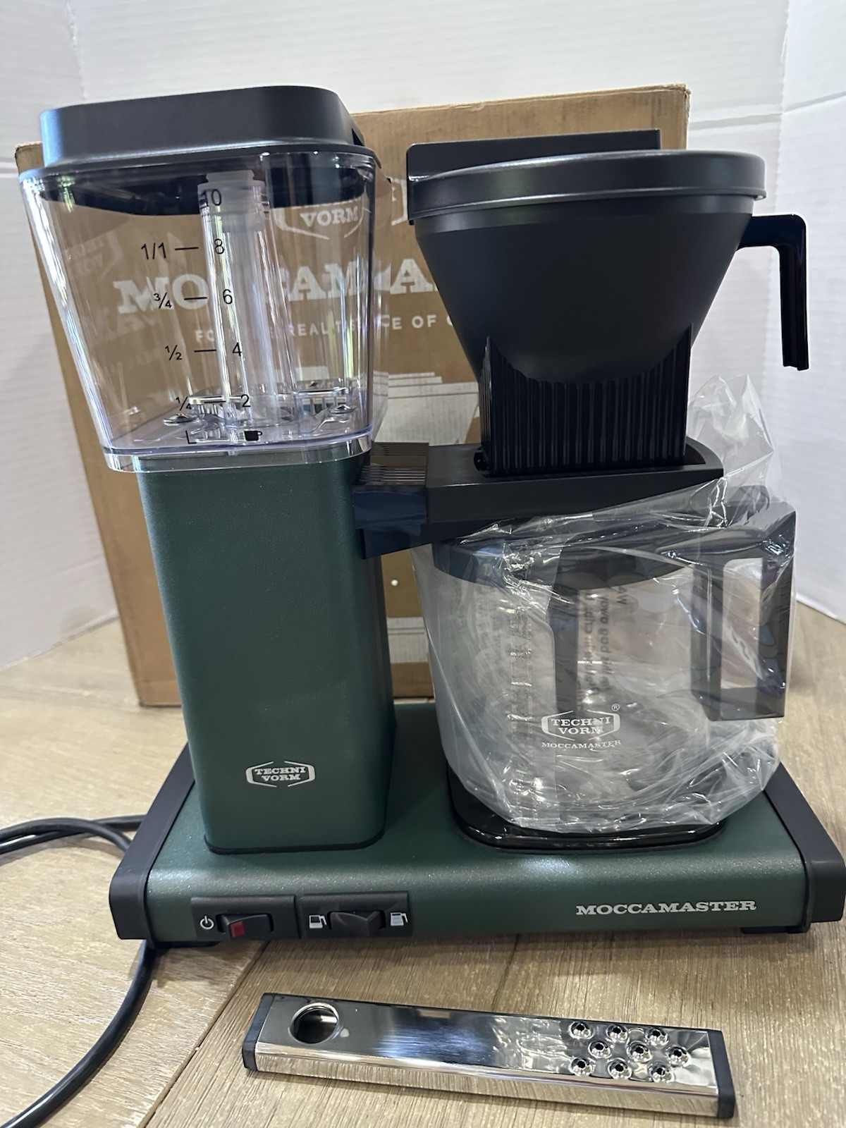 Technivorm MOCCAMASTER 53923 KBGV Coffee Maker Machine Juniper imperfect gallery