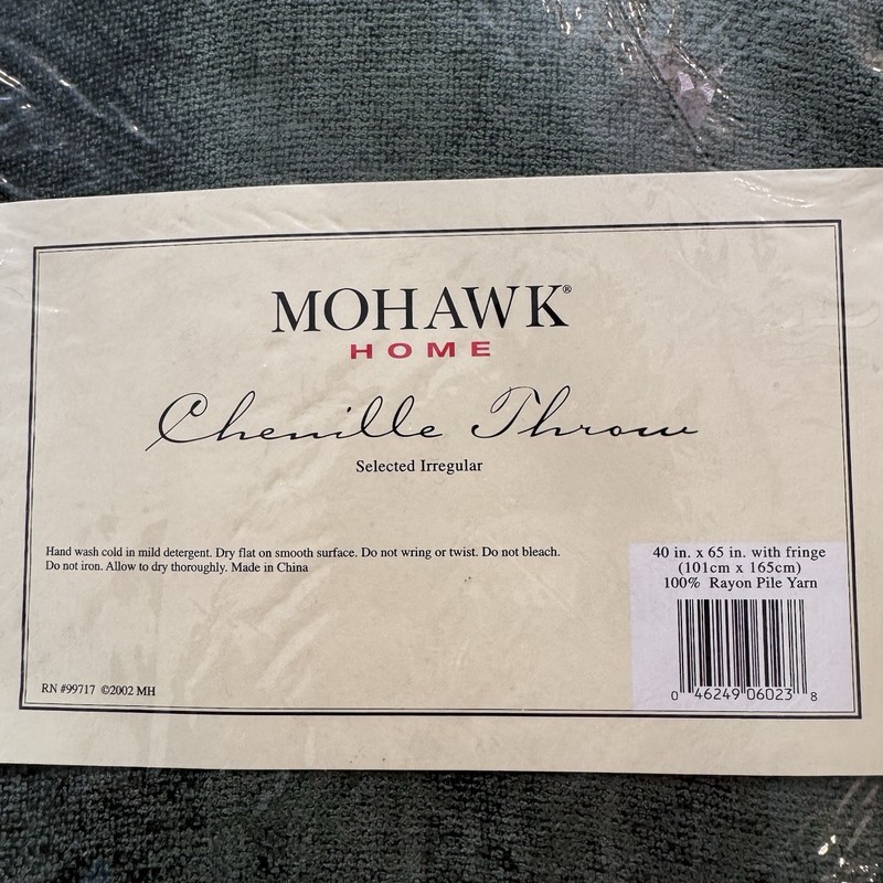 Mohawk Home Textured Chenille Throw Blanket Chesapeake 40x65 NEW gallery