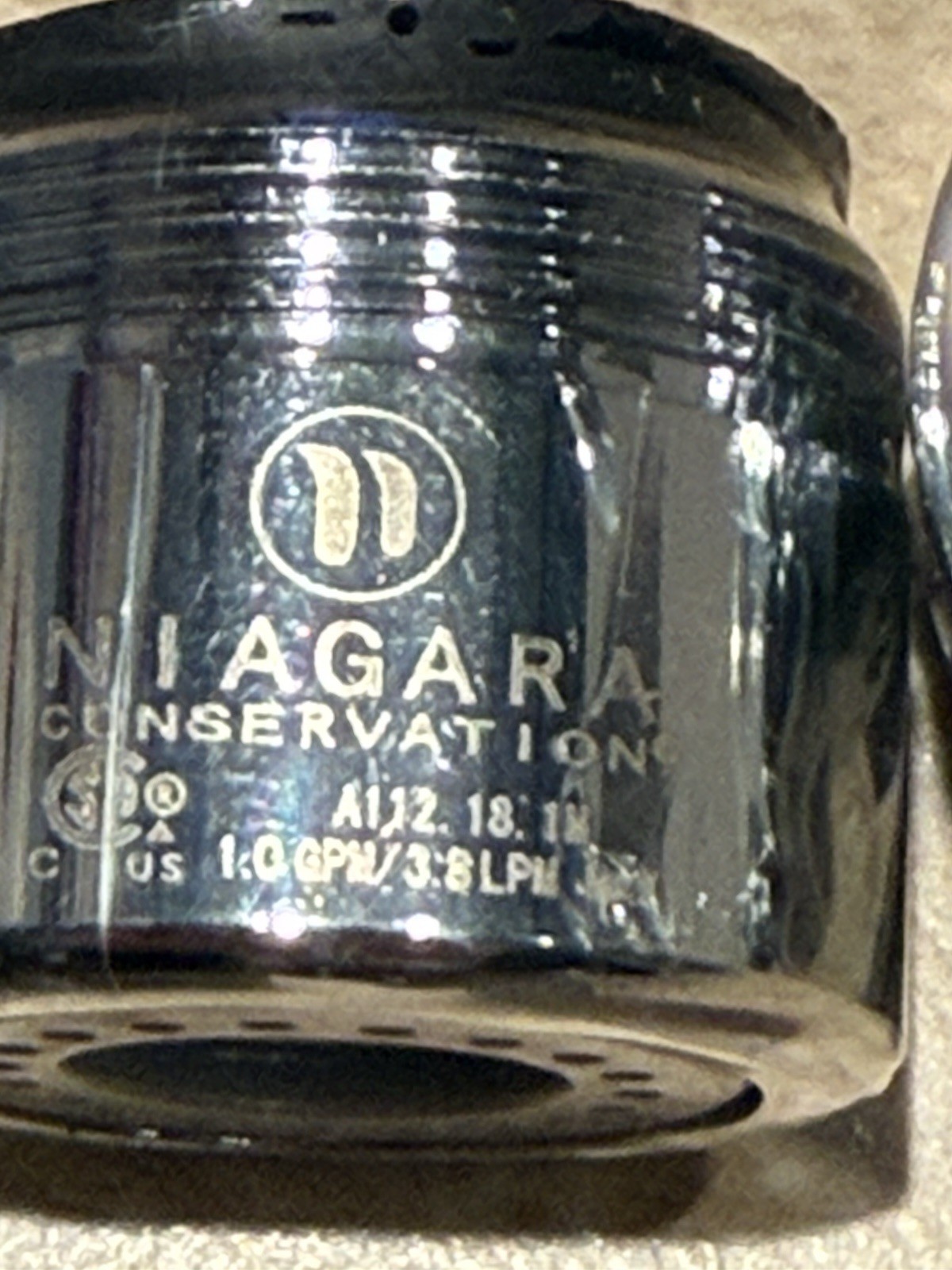 Niagara Water Conservation Faucet Aerator Polished Chrome A112.18.1M gallery