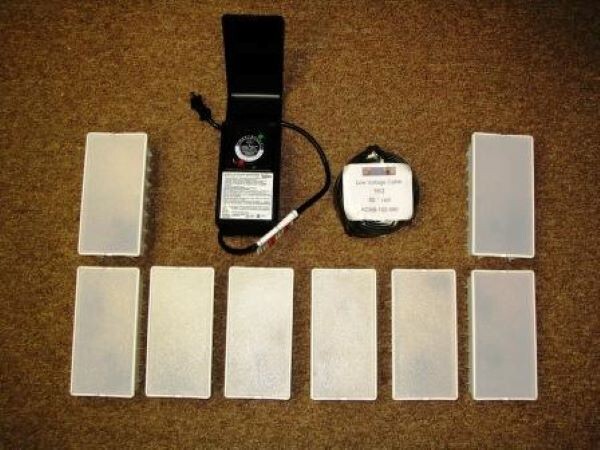 (8 Pack KIT) Kerr Lighting COMMERCIAL PAVER LIGHTS (4.0"W x 8.0"L) gallery