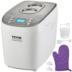 Bread Maker, 15-in-1 3LB Dough Machine, Nonstick Ceramic Pan Automatic Breadmak