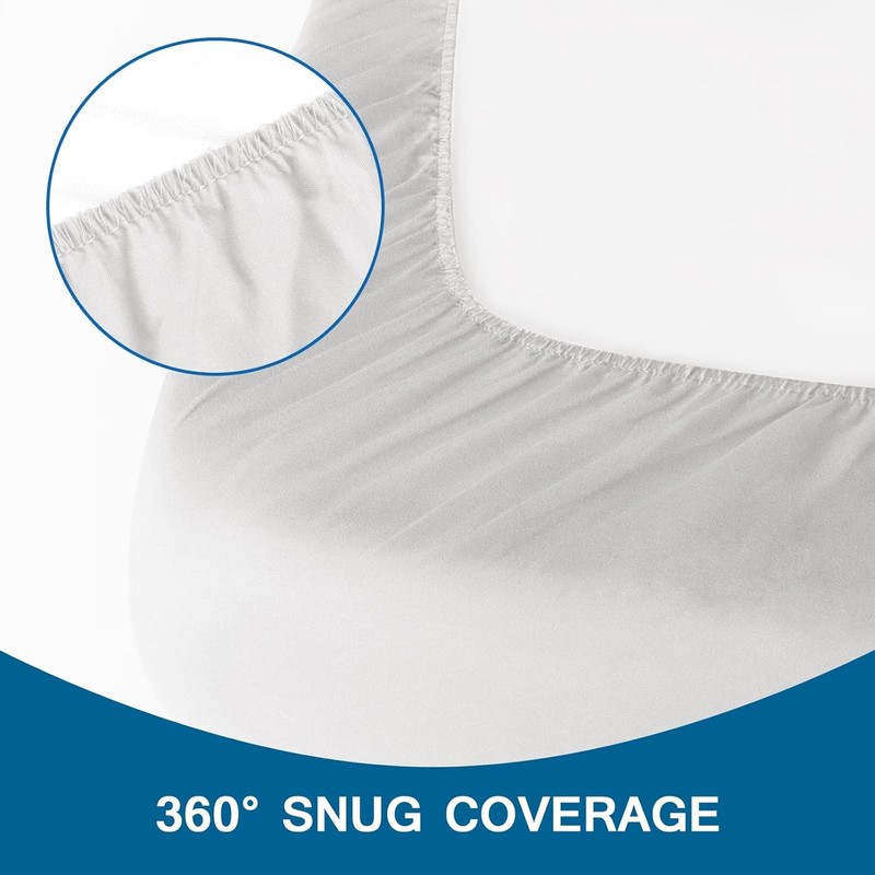 Cot Sheets 31" x 75" Cot Size Sheet Fitted W/ Narrow Twin/Camp Bunk/Rvs gallery