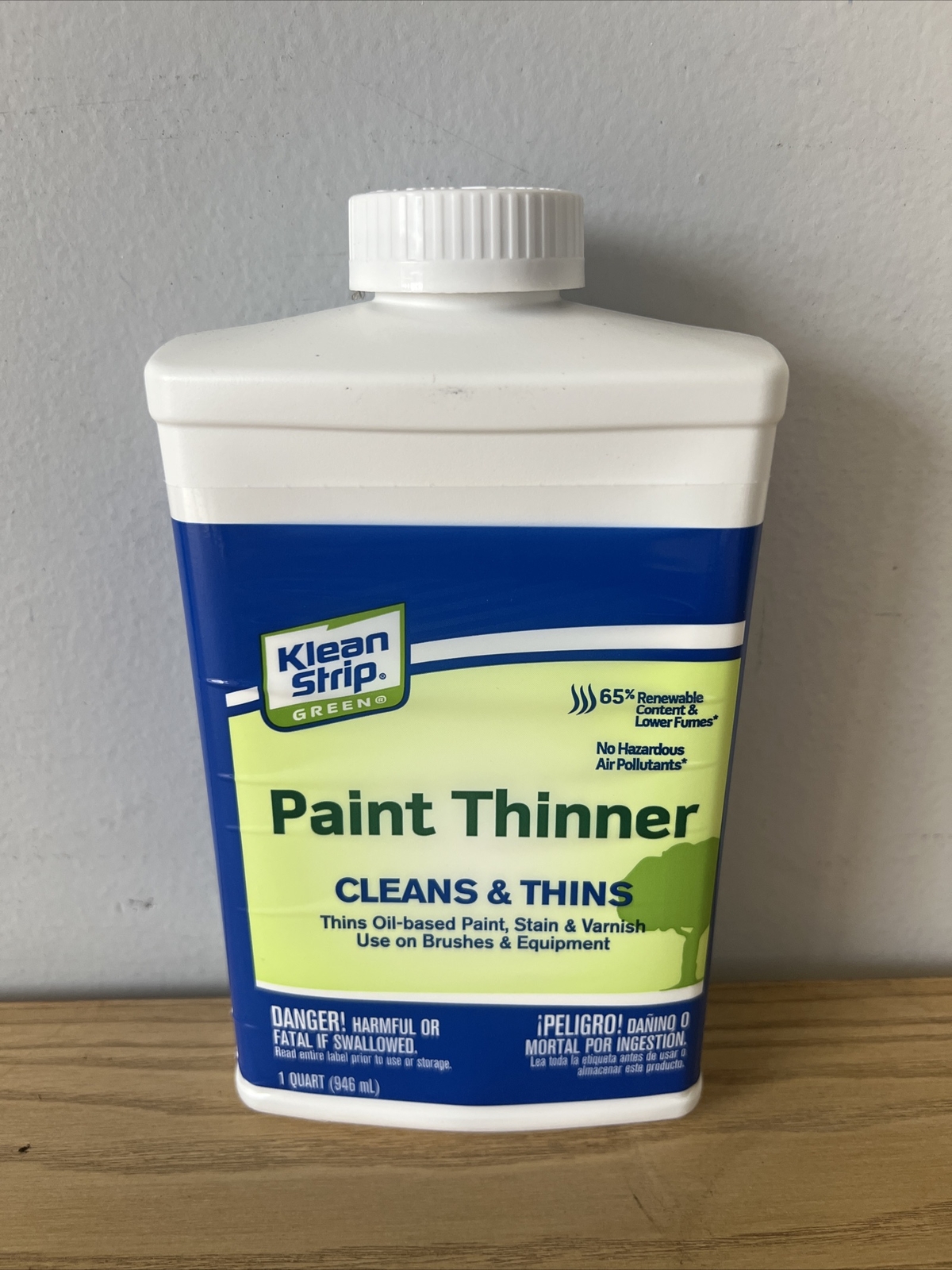 Klean Strip Green Paint Thinner 1-Quart Each (4 PACK) gallery