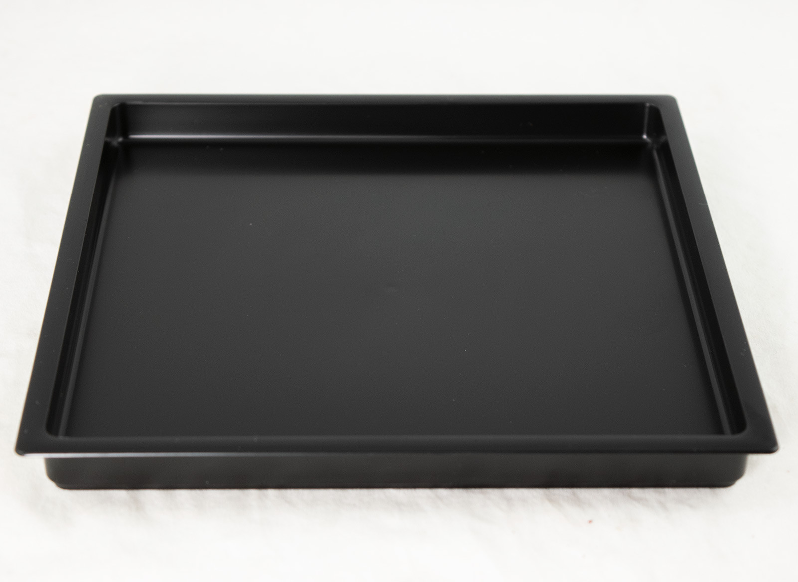 Square Black Japanese Plastic Humidity Trays for Bonsai Tree - 7.5"x 7.5"x 0.75 gallery