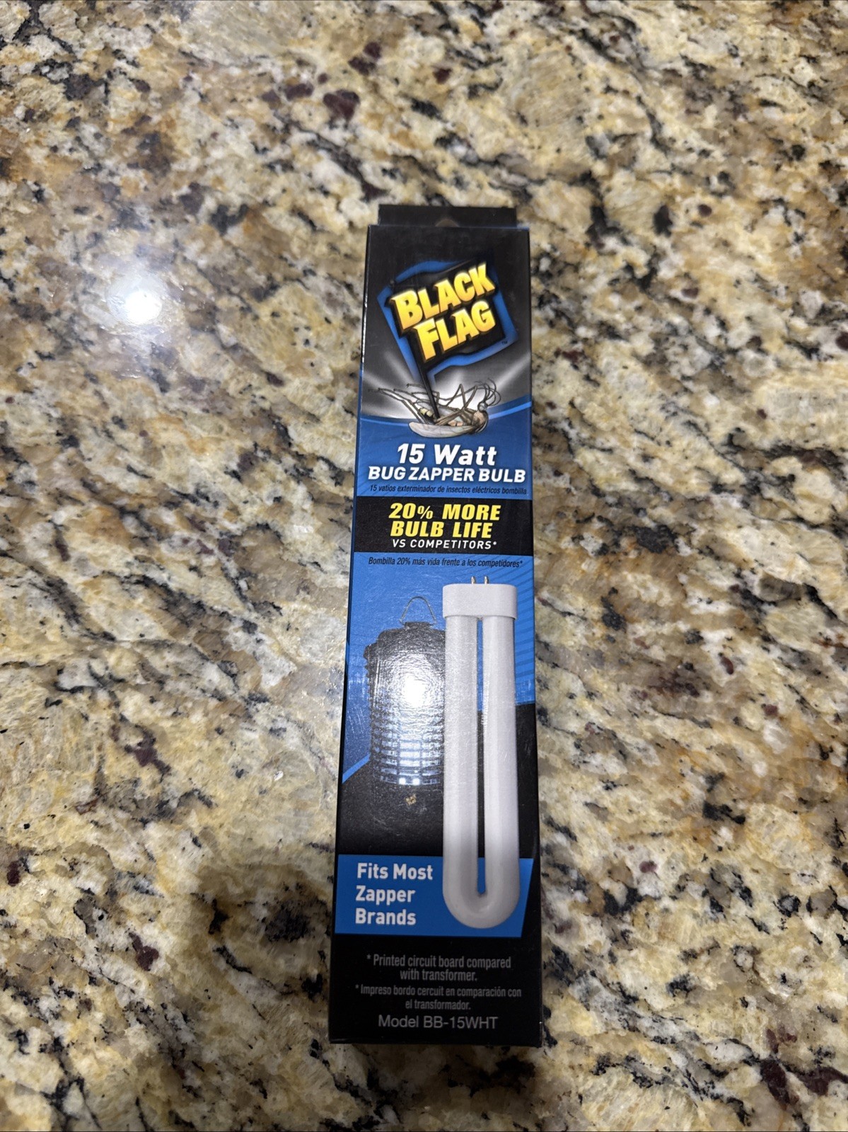Black Flag 15W Bug Zapper Replacement Light Bulb Genuine *BRAND NEW* gallery