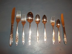 Oneida Stainless Flatware Choice Single Item Made 1960 MY ROSE Pattern Glossy
