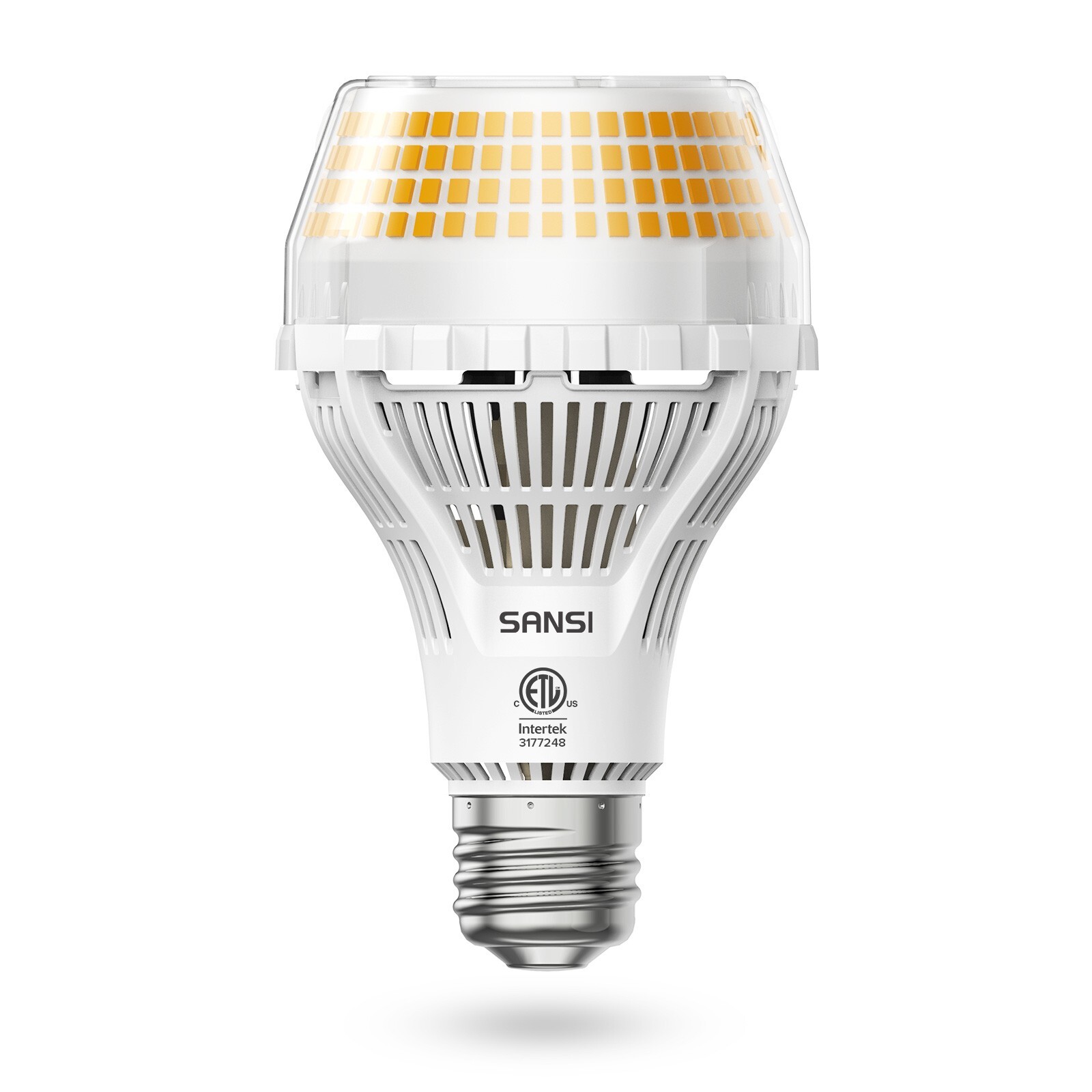 SANSI 5000lm 30W LED Light Bulb 300W Equivalent A21 3000K Warm White Home Lamp gallery