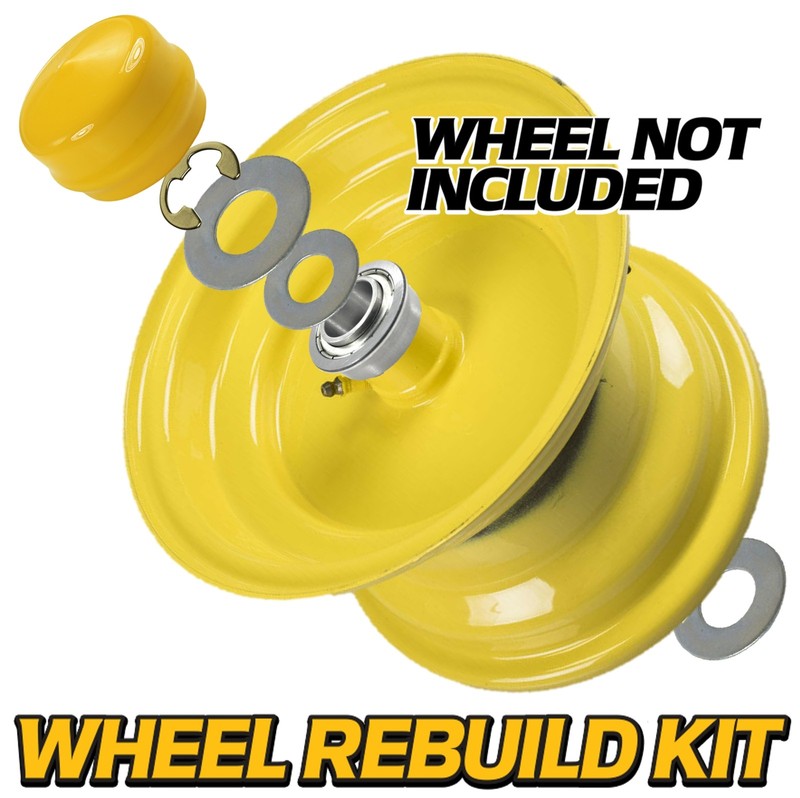 Front Spindle & Bearing Kit for John Deere L100 L105 L110 L111 L118 L120 L130 gallery