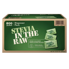 Stevia In The Raw Plant-Based Zero Calorie Sweetener Packets 800 ct FREE SHIP