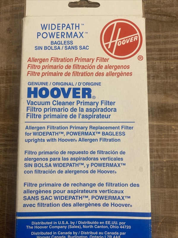Genuine Hoover Widepath Powermax Filter Bagless Primary 40110008 gallery