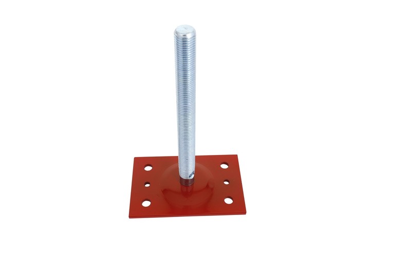 4pcs Adjustable Floor Jack Post House Floor Leveling Lift 19"-36" Height Range gallery
