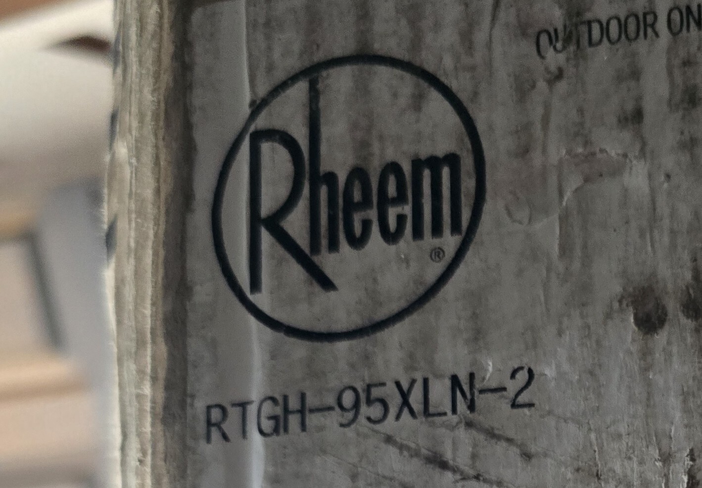 Rheem Super High Efficiency Natural Gas Outdoor Tankless Water Heater gallery