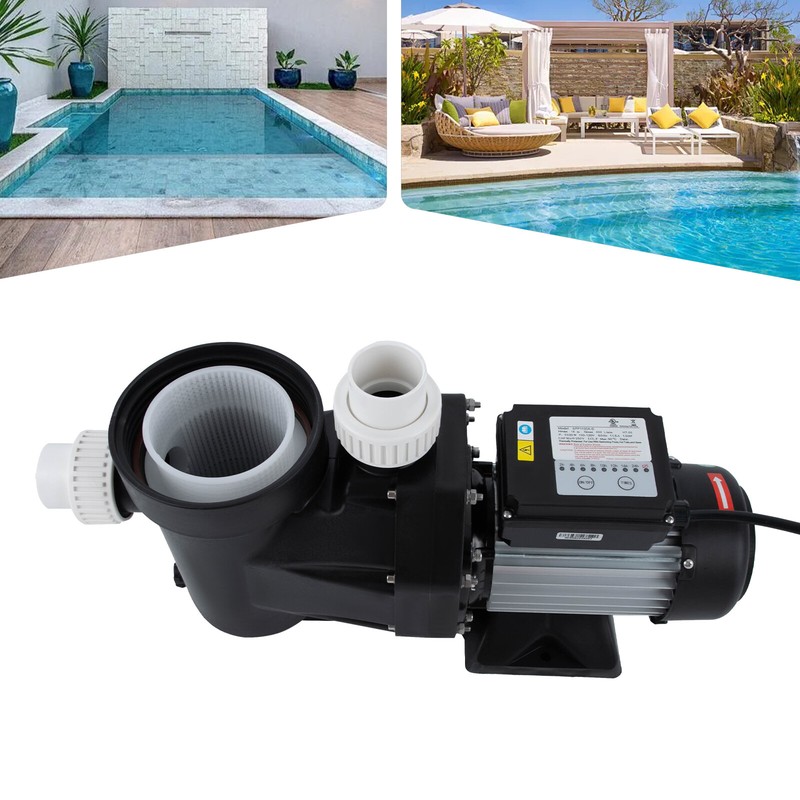 1.5HP Single Speed Pool Pump with Timer, 422.68qt/min Flow Rate, 52ft Lift gallery