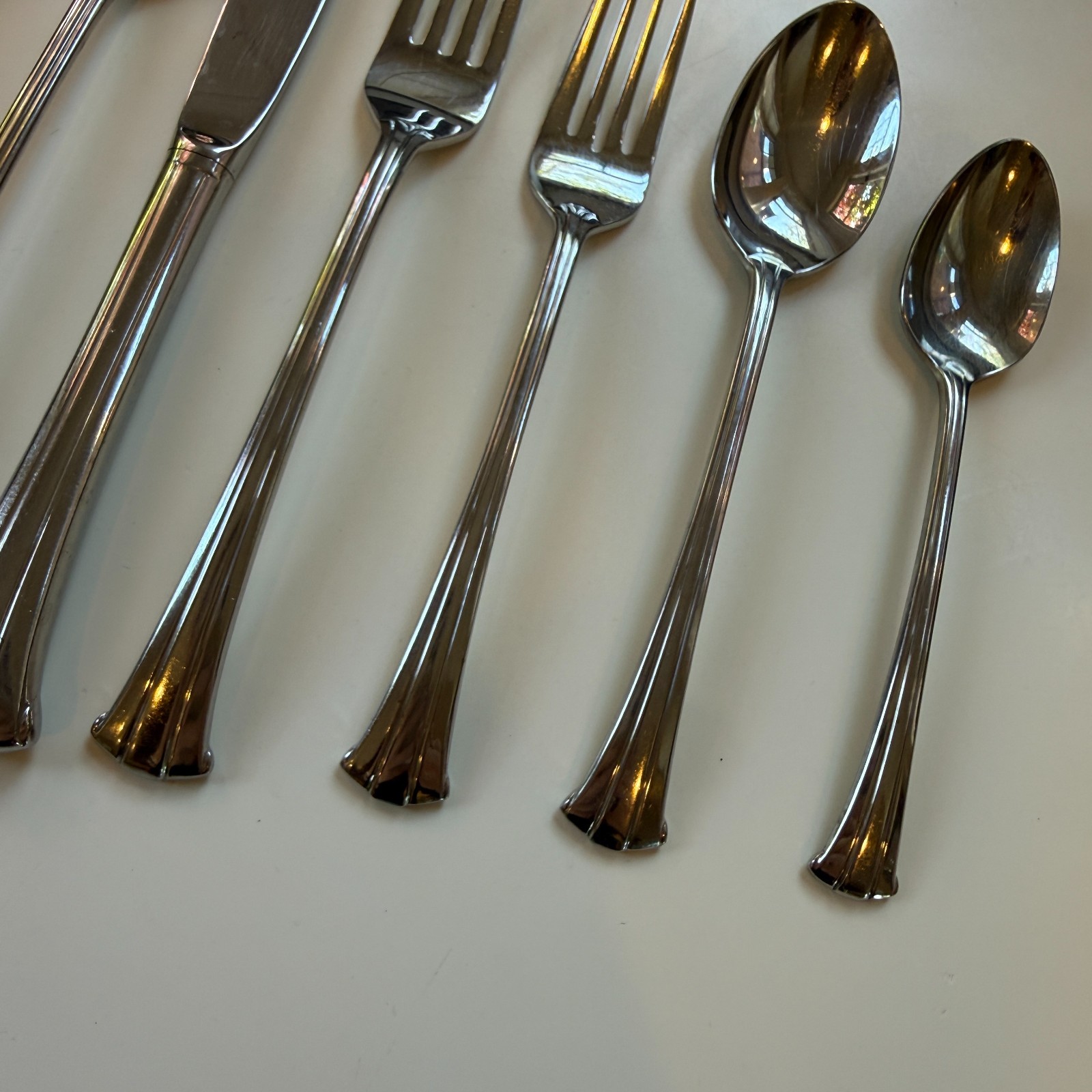 Gorham TRILOGY Stainless 18/8 Design Studios Glossy Silverware CHOICE Flatware gallery