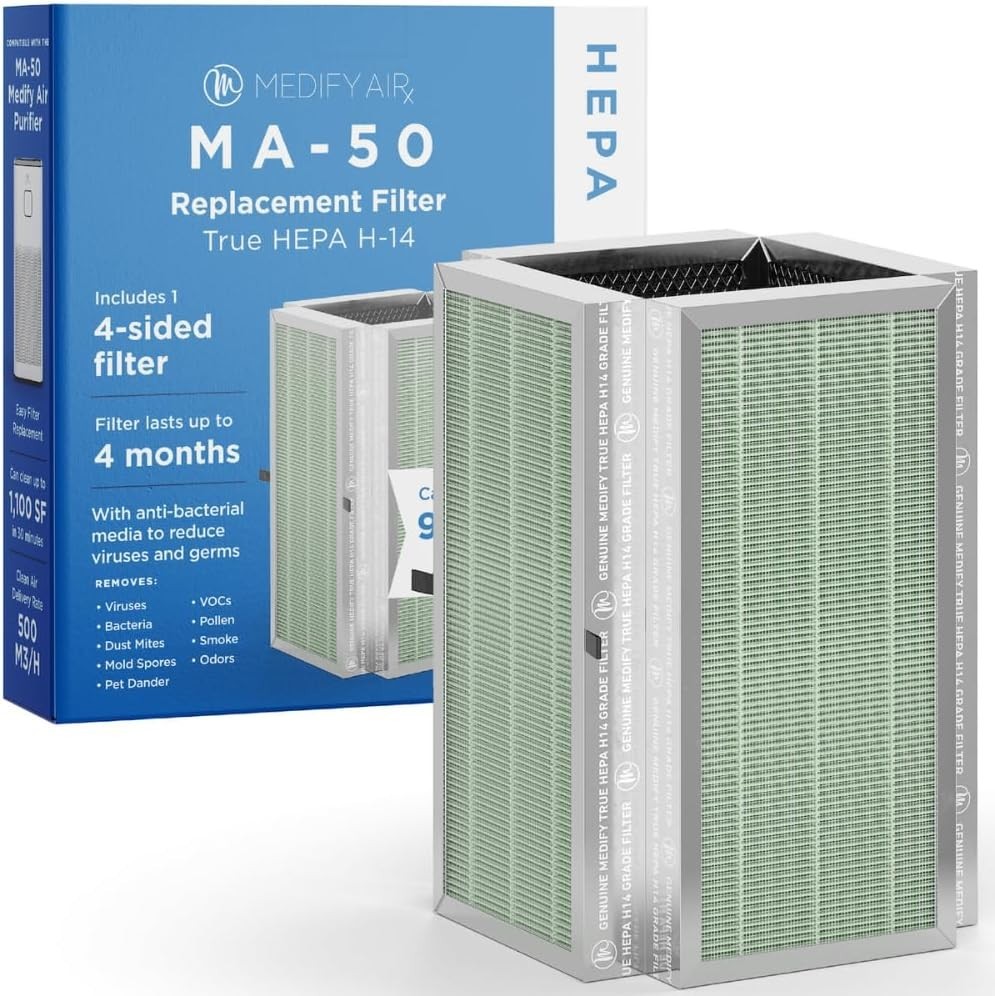 MA-50 Genuine Replacement Filter | for Allergens, Wildfire Smoke, Dust, Odors gallery