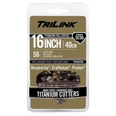 Titanium Chain Pre-Cut Loop 56 Dl 3/8″ Lp, .050″, Chisel Reduced Kickback