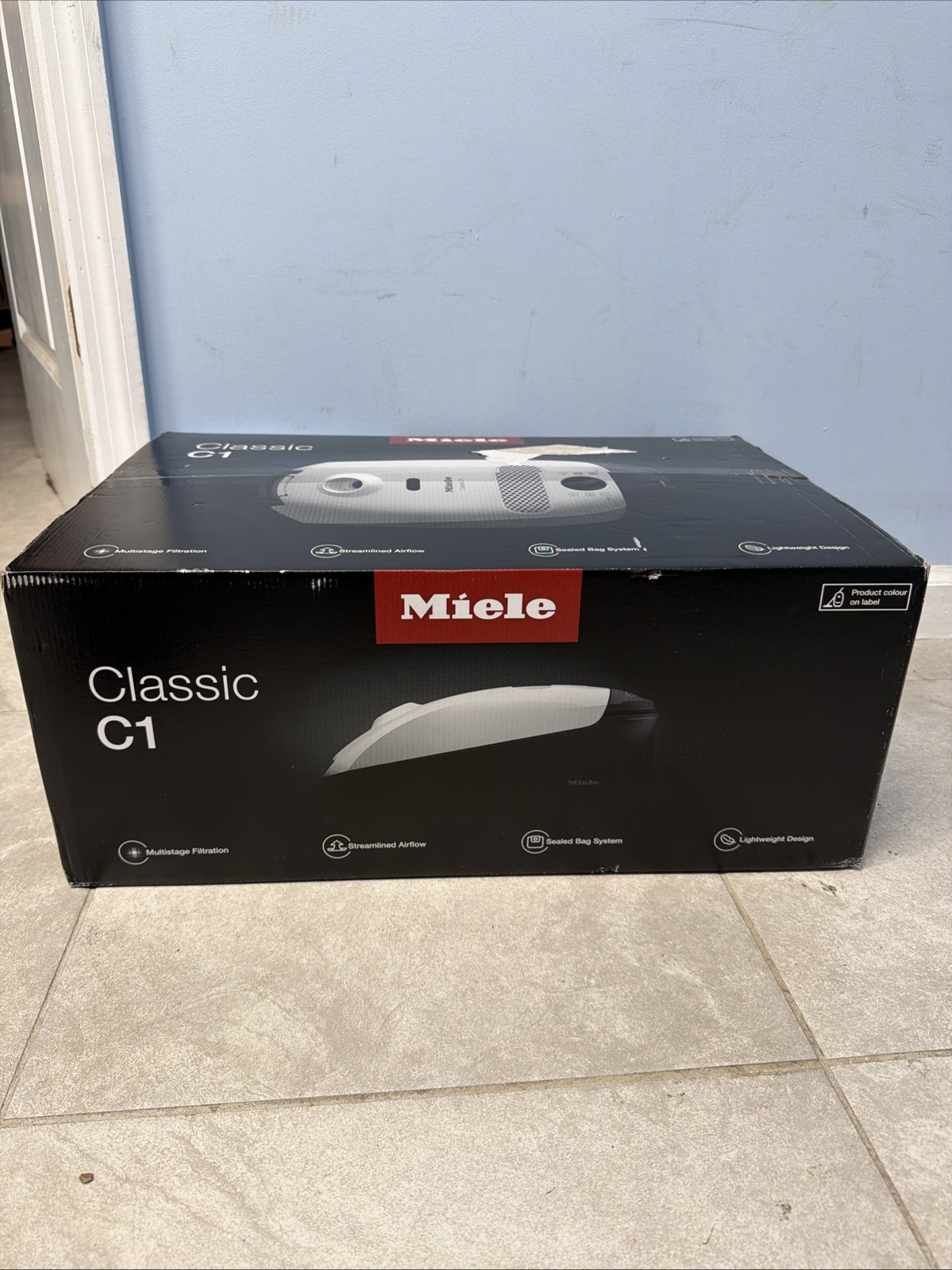 Miele Classic C1 Turbo Team PowerLine Canister Vacuum Cleaner Tech Blue SBAN0 gallery