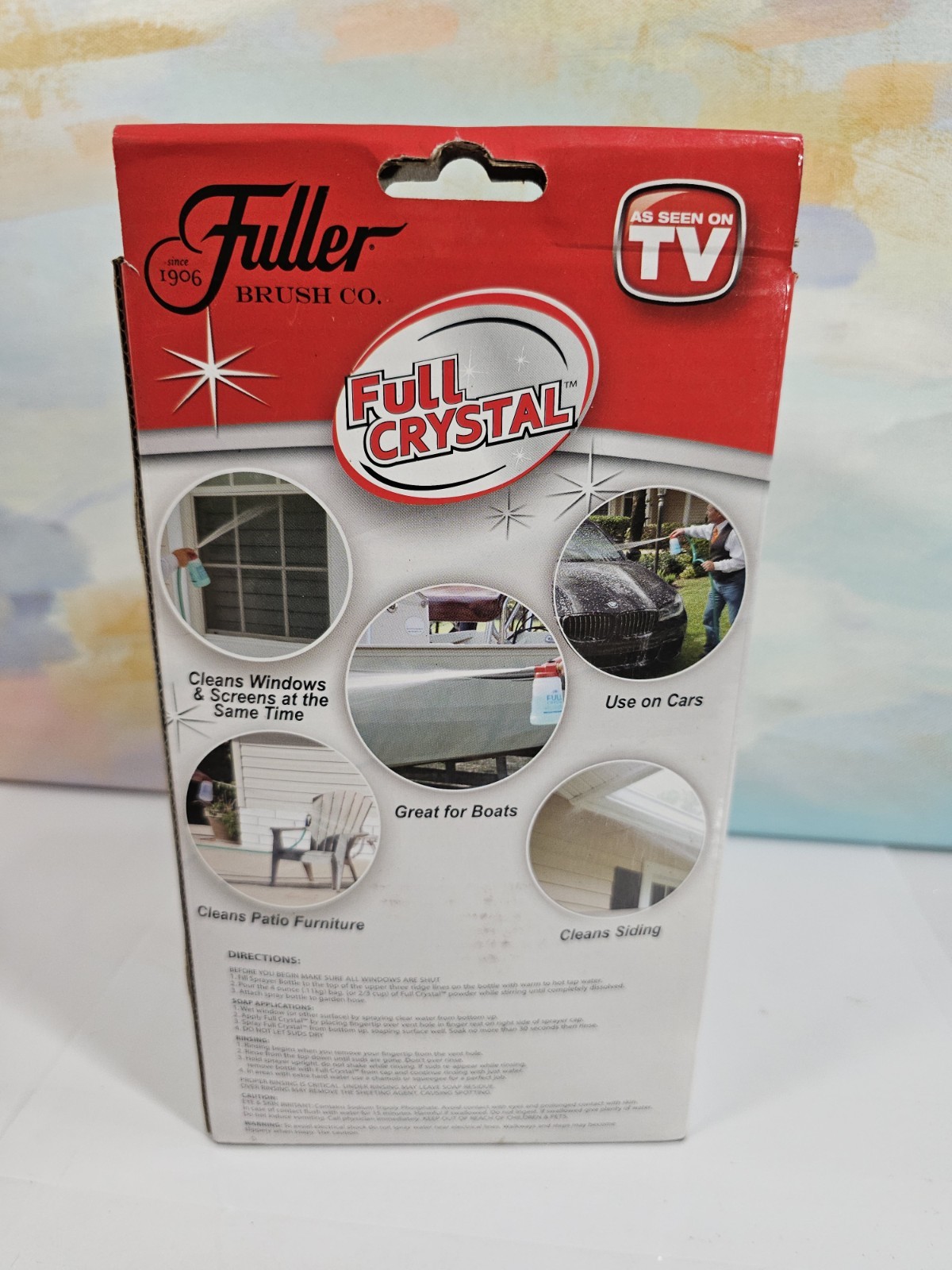 Fuller Brush Co. Full Crystal Window Cleaner Refill Box *1x Cleaner Packets* gallery