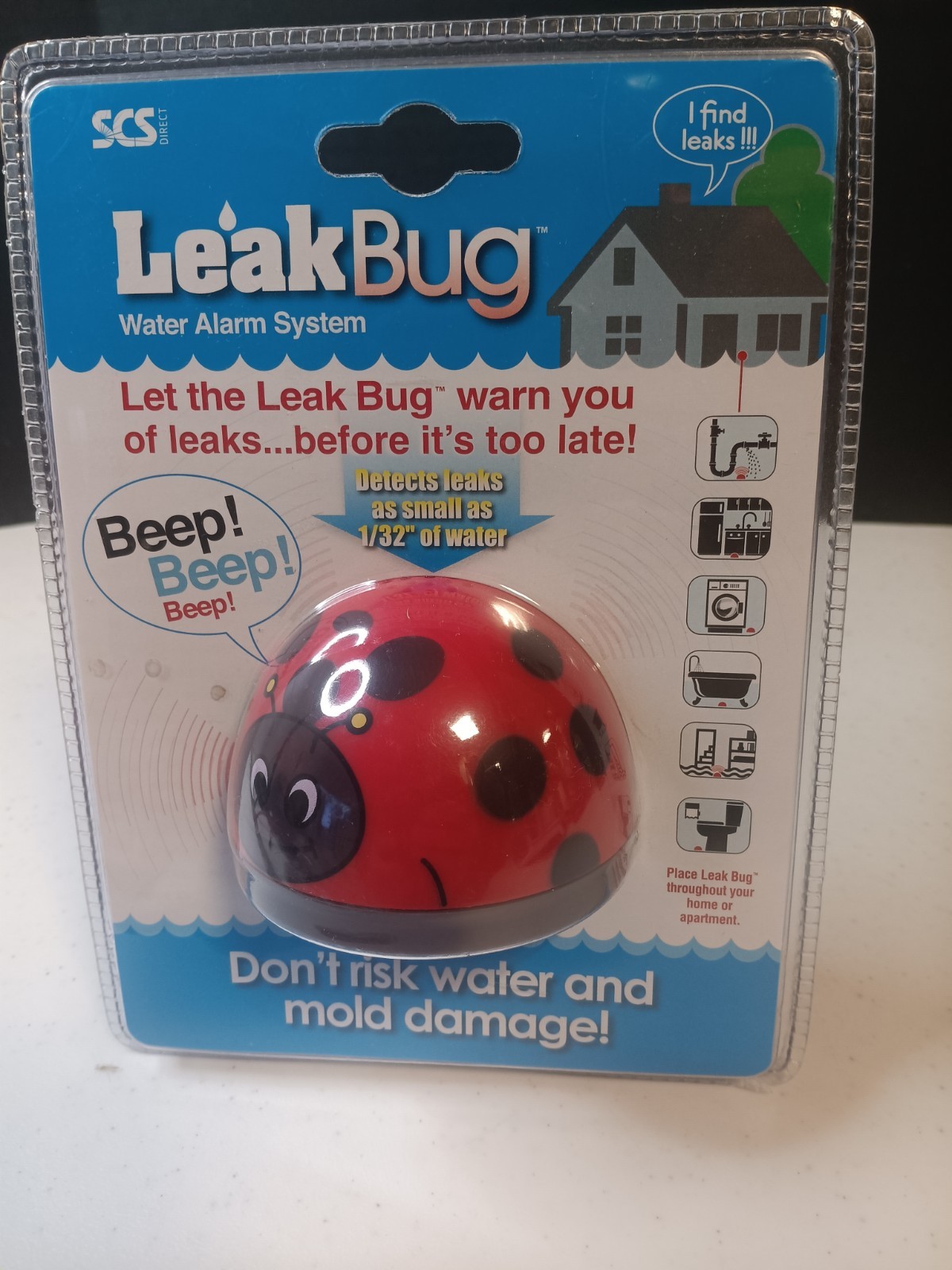 ROHS Leak Bug Water Alarm System Leak Detector A11 gallery