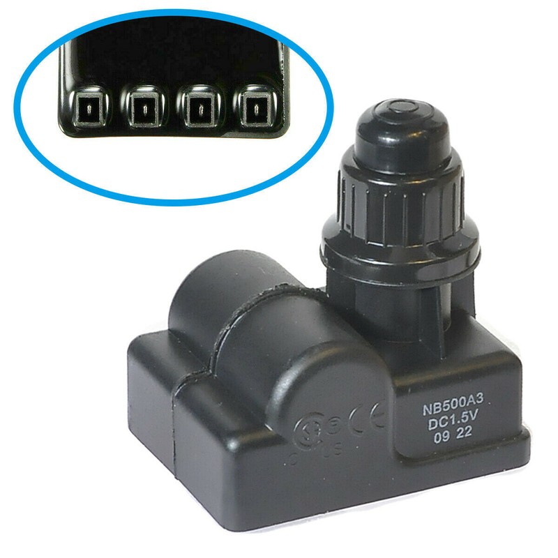 Gas Grill Spark Generator Push Button Ignitor Igniter 4 Outlet AA Battery BBQ US gallery