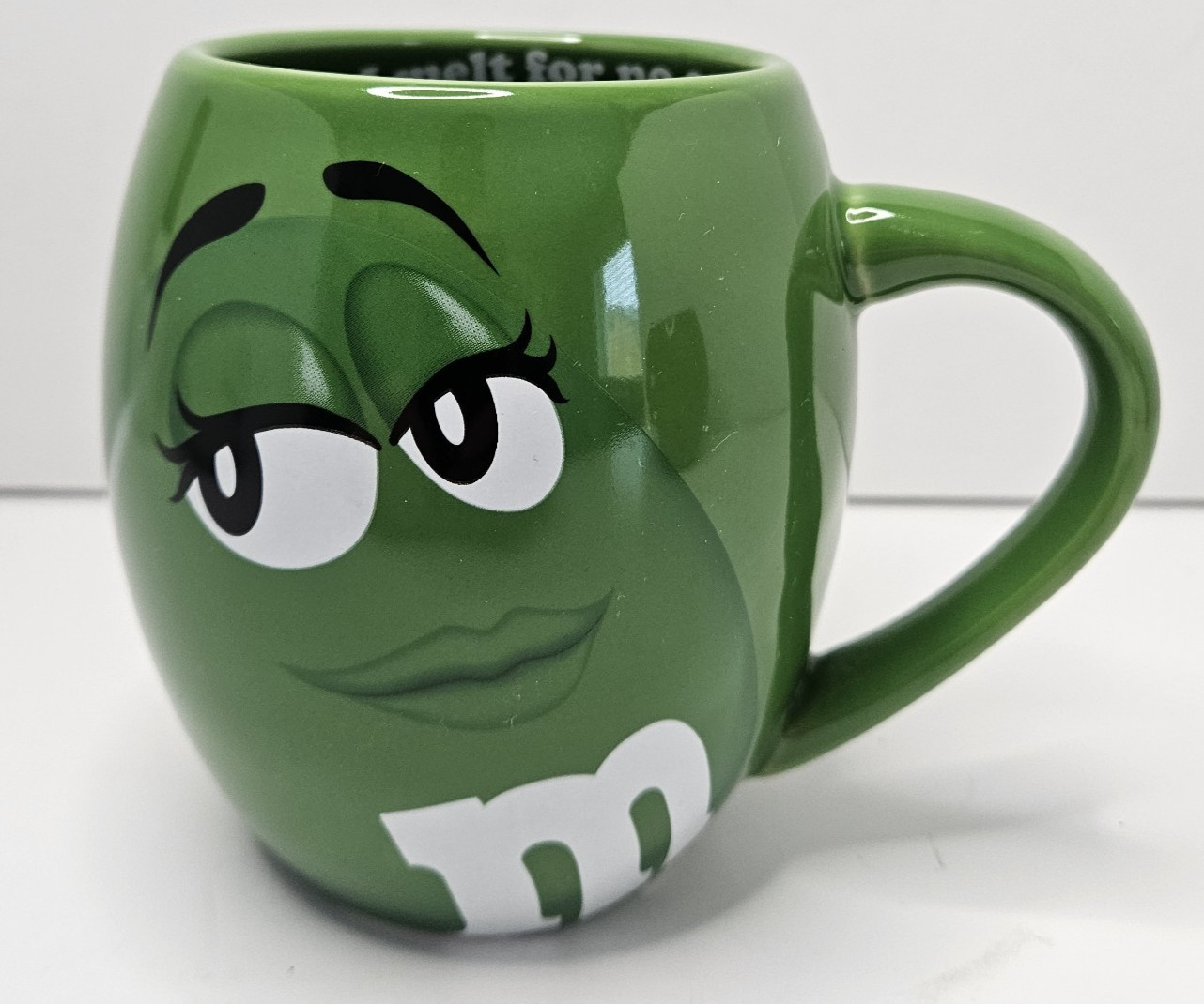 M & M's Green Character Coffee Mug I Melt For No One gallery