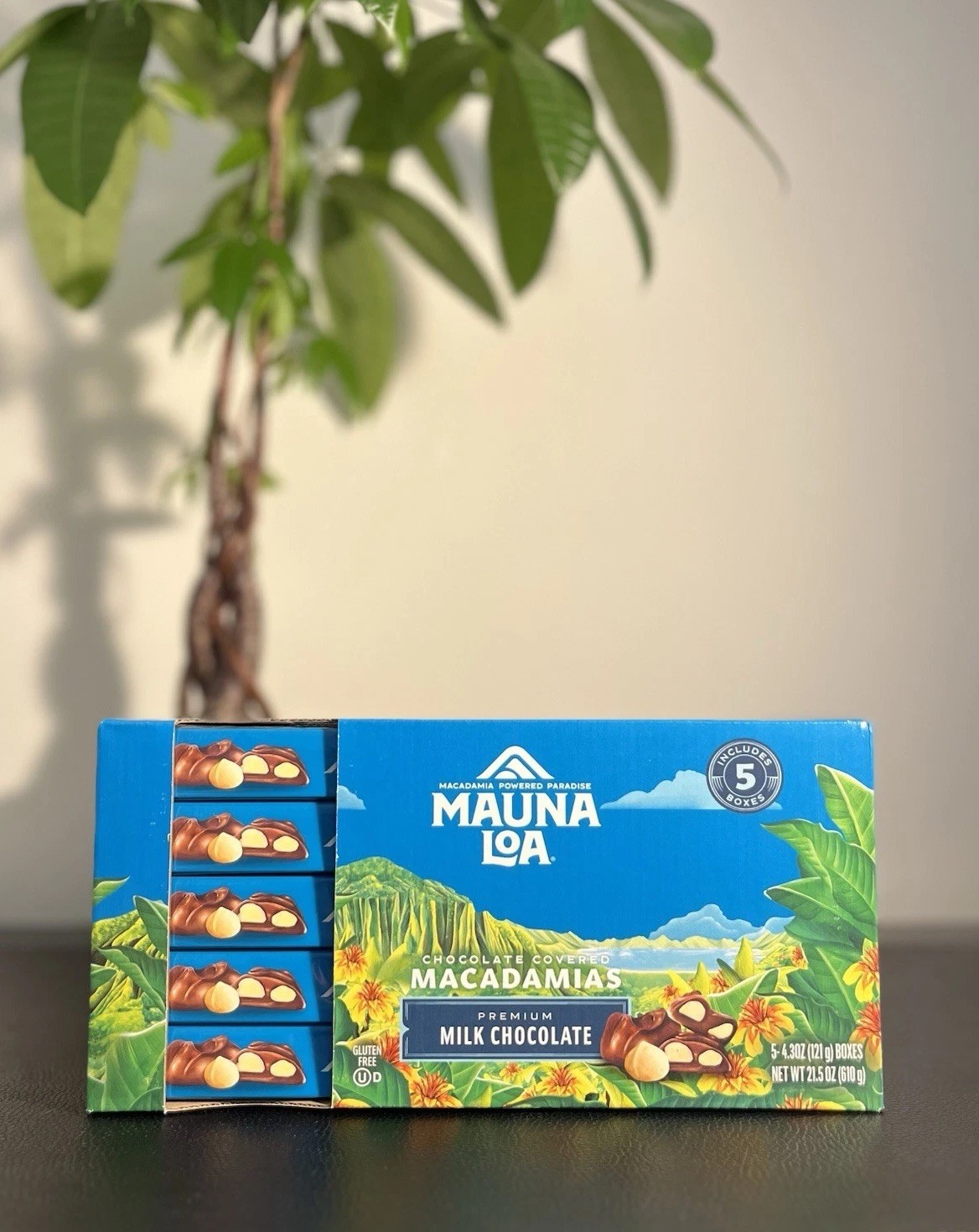 5 Boxes Mauna Loa Milk Chocolate Covered Macadamia Nuts Hawaii Exclusive gallery